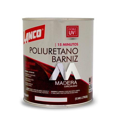 LANCO BARNIZ TRANSPARENTE MATE 1/4 GALON