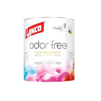 Lanco Pintura Especial Odor Free Blanco Galon