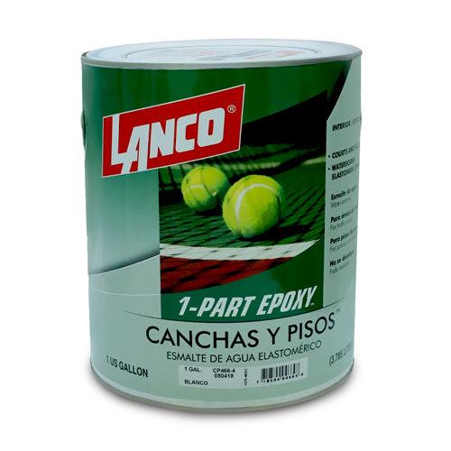 LANCO PINTURA ESPECIAL CANCHAS Y PISOS ROJO GALON