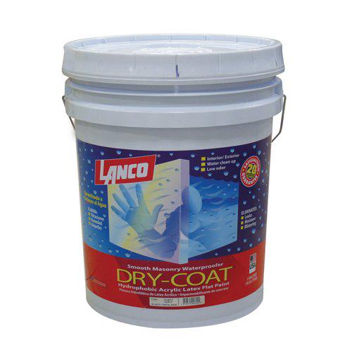 LANCO PINTURA ESPECIAL DRY COAT LISO BLANCO 5 GALONES