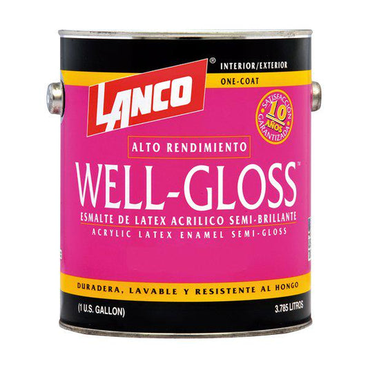 LANCO PINTURA BASE WELL GLOSS PASTEL GALON