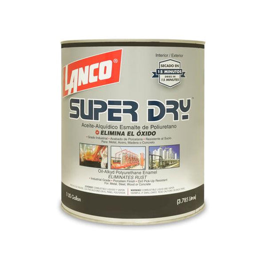 LANCO PINTURA ANTICORROSIVA SUPER DRY NAVY GALON