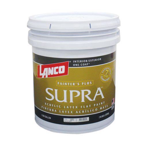 Lanco Pintura Base Supra Latex Blanco 5 Galones