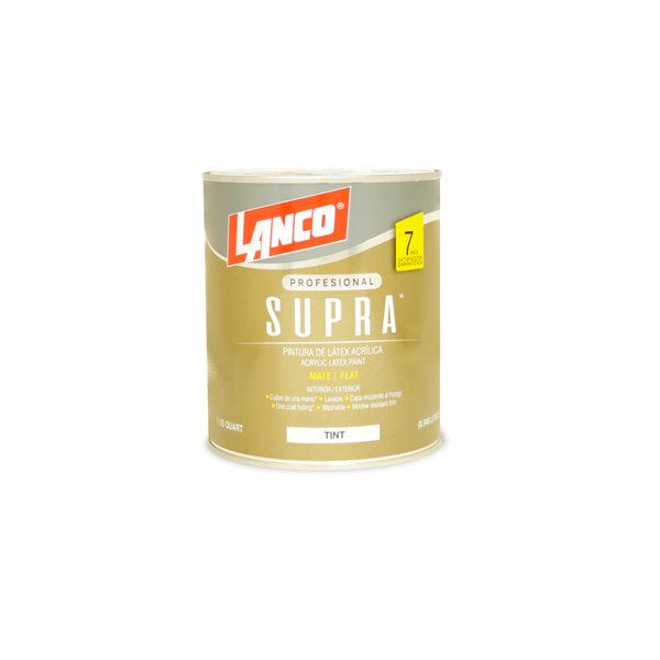 LANCO PINTURA BASE SUPRA LATEX DEEP 1/4 GALON