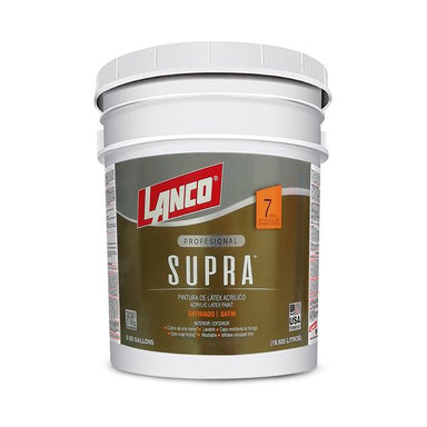 Lanco Pintura Base Supra Satin Deep 5 Galones