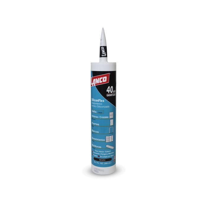 LANCO  SILICON FLEX NEGRO 10OZ