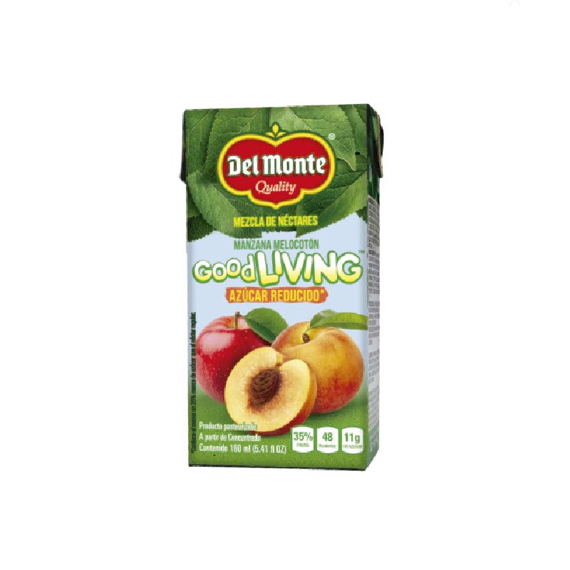 Bebida Del Monte Good Living Manzana Melocotón 27 Unidades 200ML 646