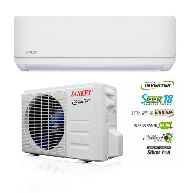 Aire acondicionado Split Inverter 12,000 Btu Sankey ES-12INV22C-A