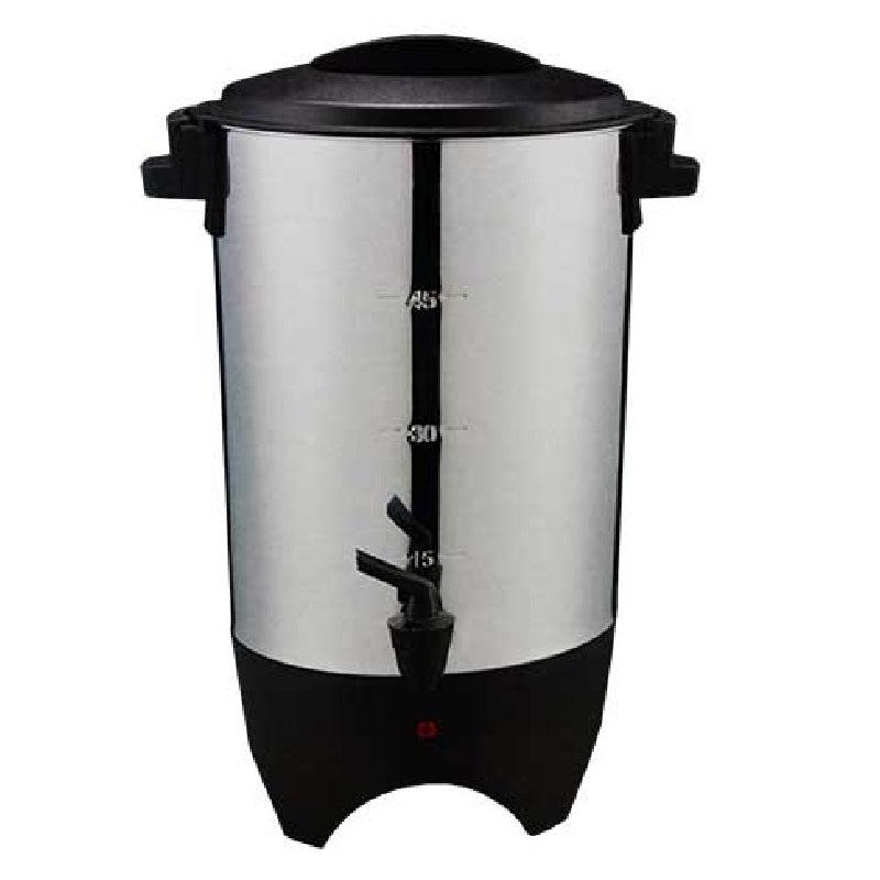 Cafetera percoladora eléctrica 45 tazas CM-4511 Sankey  acero inoxidable