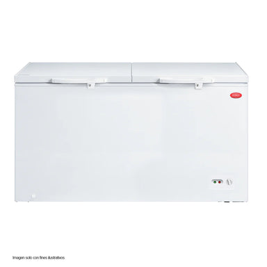 Congelador Horizontal 18pc RFC-1870 Sankey  color blanco canastas divisoras