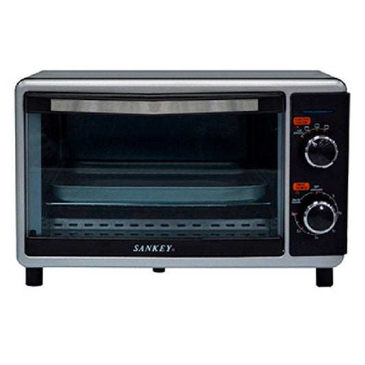 SANKEY TOSTAHORNO CONVENCINOAL 10 LITROS  TO-13 NEGRO 800 WATTS TEMPORIZADOR CON AU