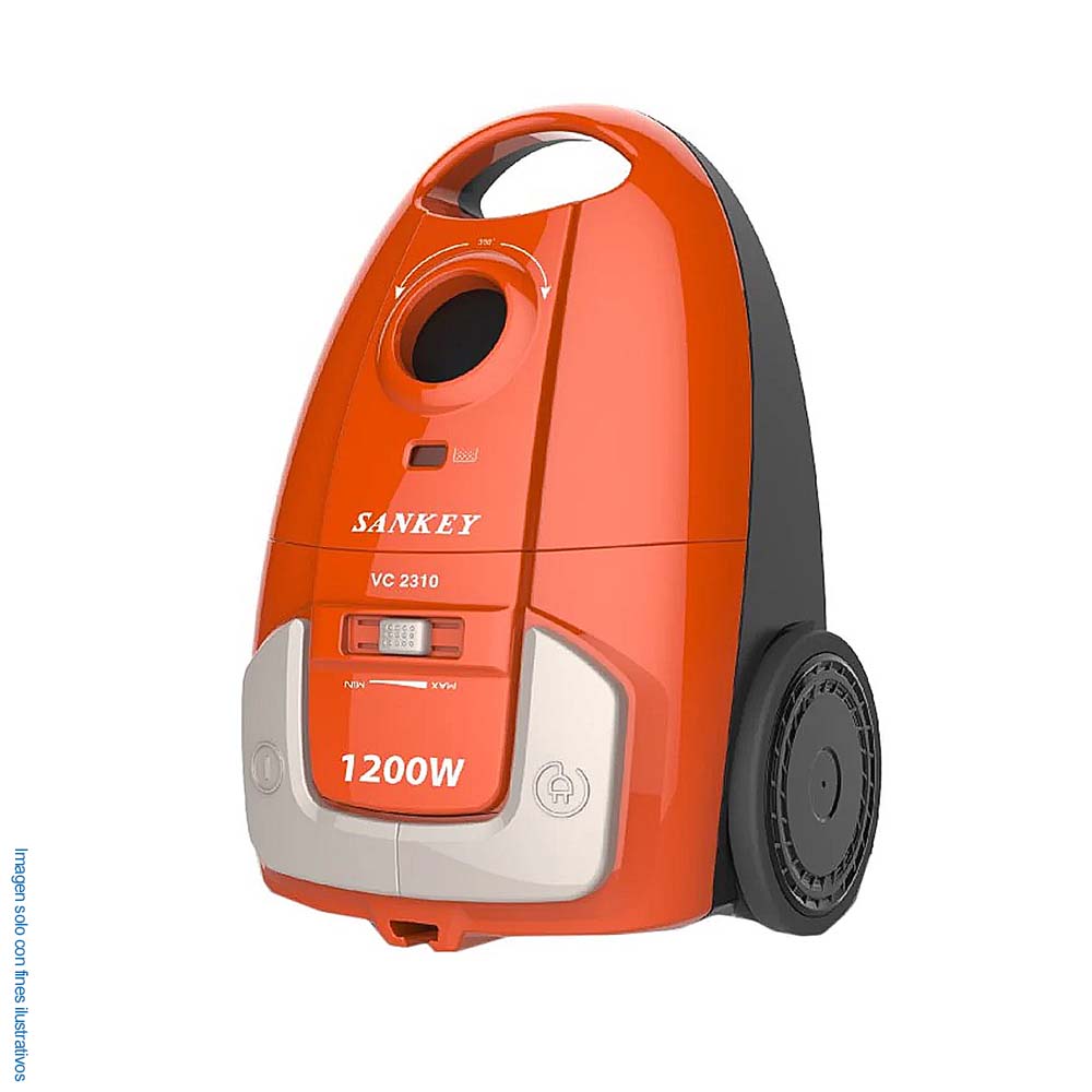 Aspiradora VC2310 1.5 litros Sankey color naranja húmedo seco