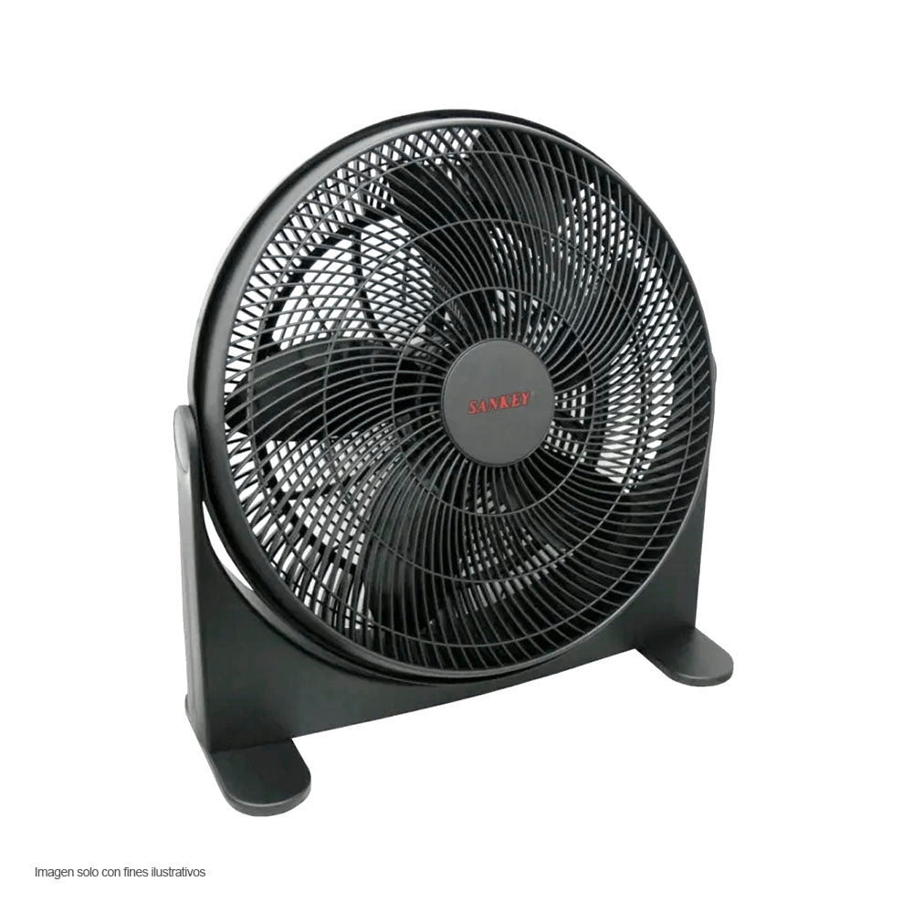 Abanico de mesa 20" FN-20B02B Sankey 3 velocidades en color negro