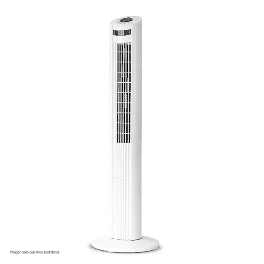 Abanico de Torre de 42" FN-40T02WR Sankey 3 velocidades color blanco