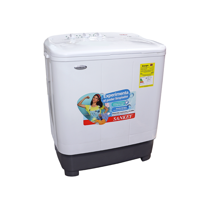 Lavadora Sankey 8Kg Semiautomática WM-8077P