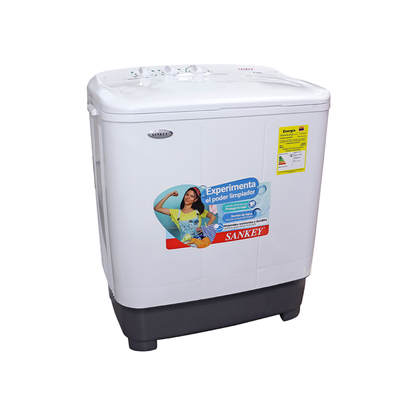 Lavadora Sankey 8Kg Semiautomática WM-8077P