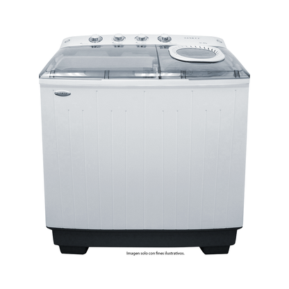 Lavadora 15kg Semiautomática modelo WM-1576PS, Sankey, doble tina, bomba de expulsión