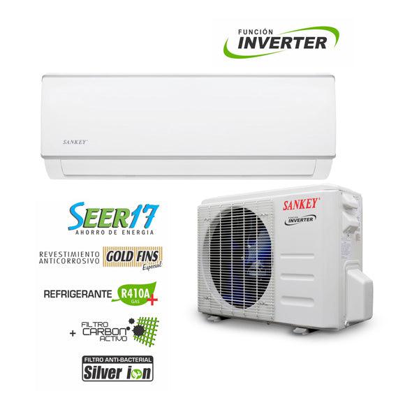 Aire Acondicionado Split Inverter 18,000 Btu Sankey ES-18INV22C-A