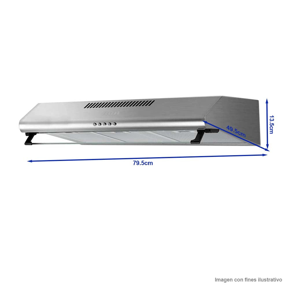 Extractor de grasa 30" Compacta RCCH80 RCA