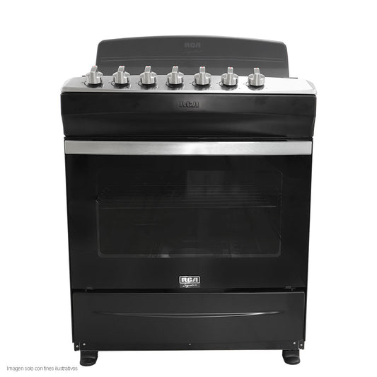 Estufa a gas de 30" RCCR7603 RCA de 6 quemadores