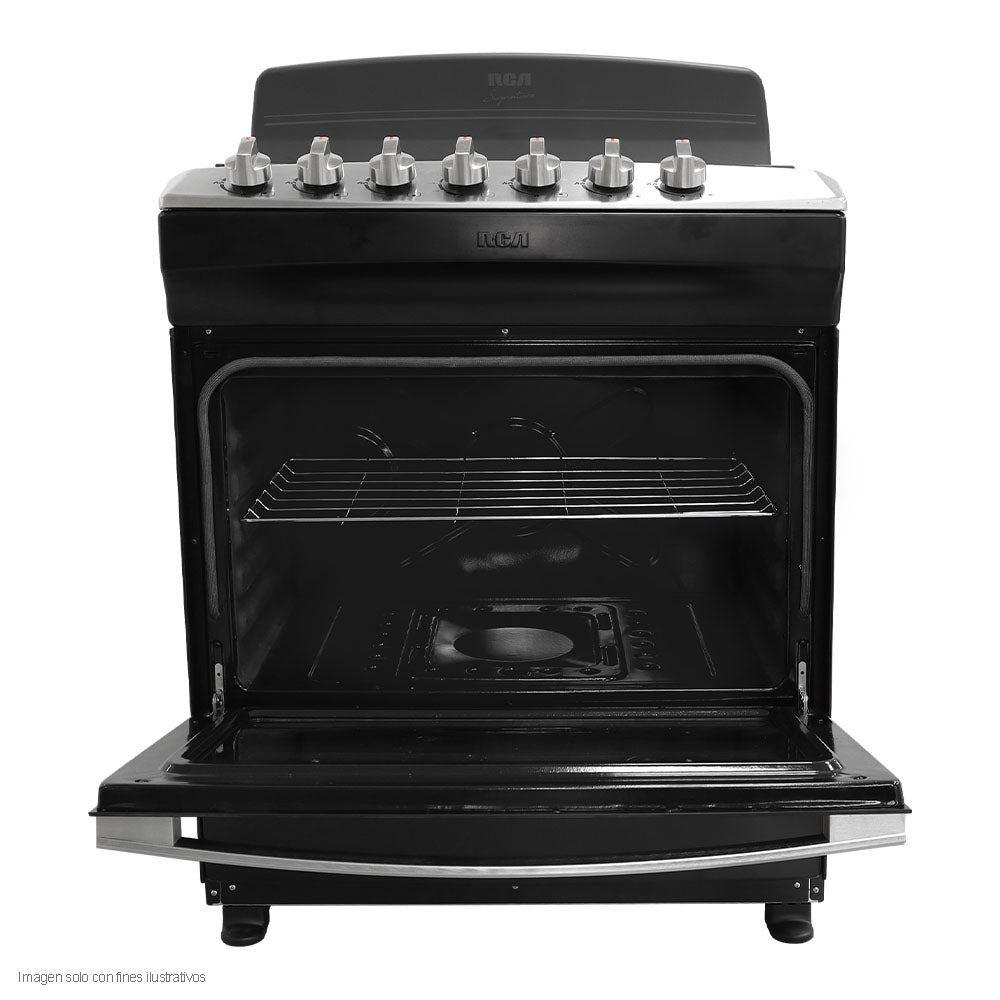 Estufa a gas de 30" RCCR7603 RCA de 6 quemadores
