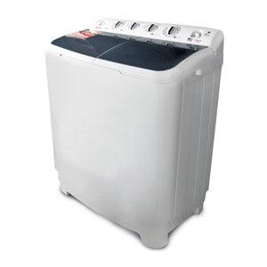 RCA Lavadora 10 Kg Semi Automatica RCWM106 Blanco Tapa de Vidrio Templado Tambor D