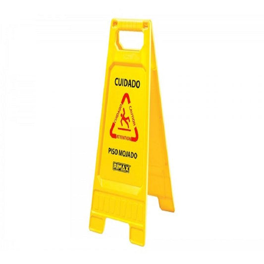 SEÑAL DE PRECAUCIÓN RIMAX COLOR AMARILLO