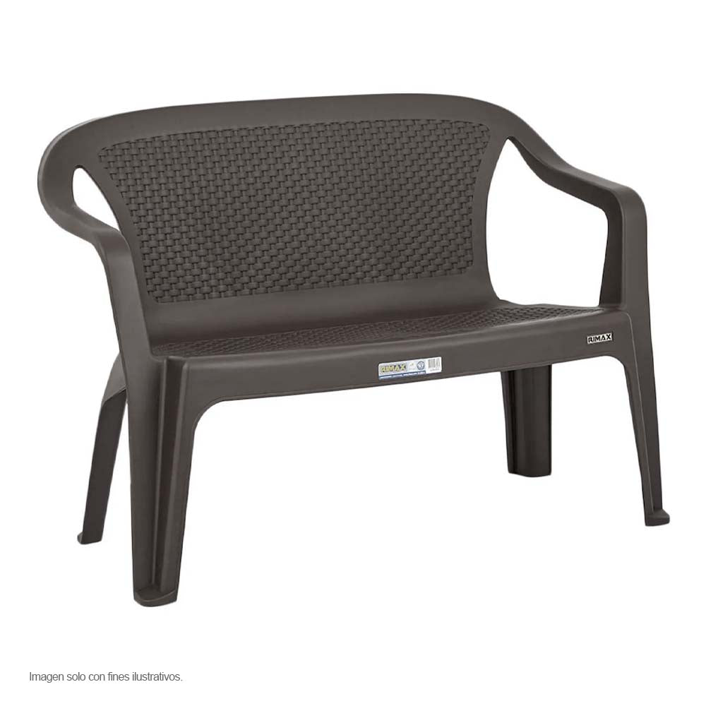 Silla eterna doble 8806-XP color wengue