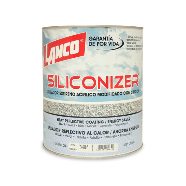 LANCO PINTURA LINEA SILICONIZER NEGRO GALON