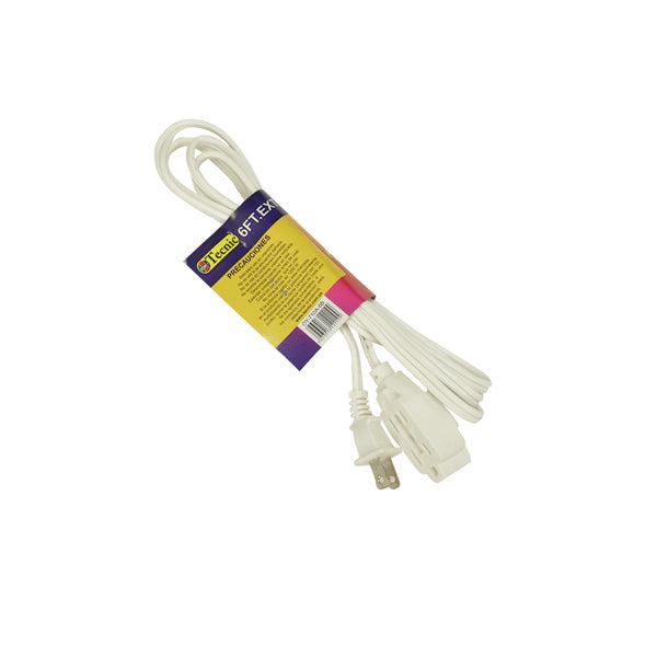 TECNIC EXTENSION 16/2 6 PIES OY-710A-6B BLANCA
