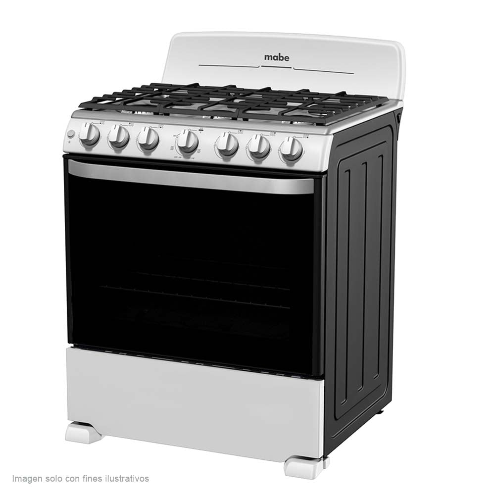 Estufa a gas 30" CEM7641BSIS2 Mabe color gris