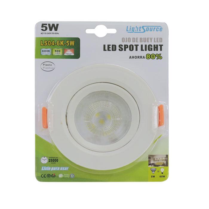 LIGHT SOURCE LED KIT SPOT LED LS04-5W-6K / HW-D01-5W-WH-65K