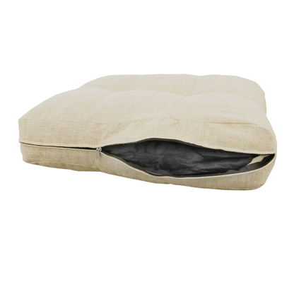 Sofá modular modelo turqueza, estructura de madera y tapizado en tela chenille