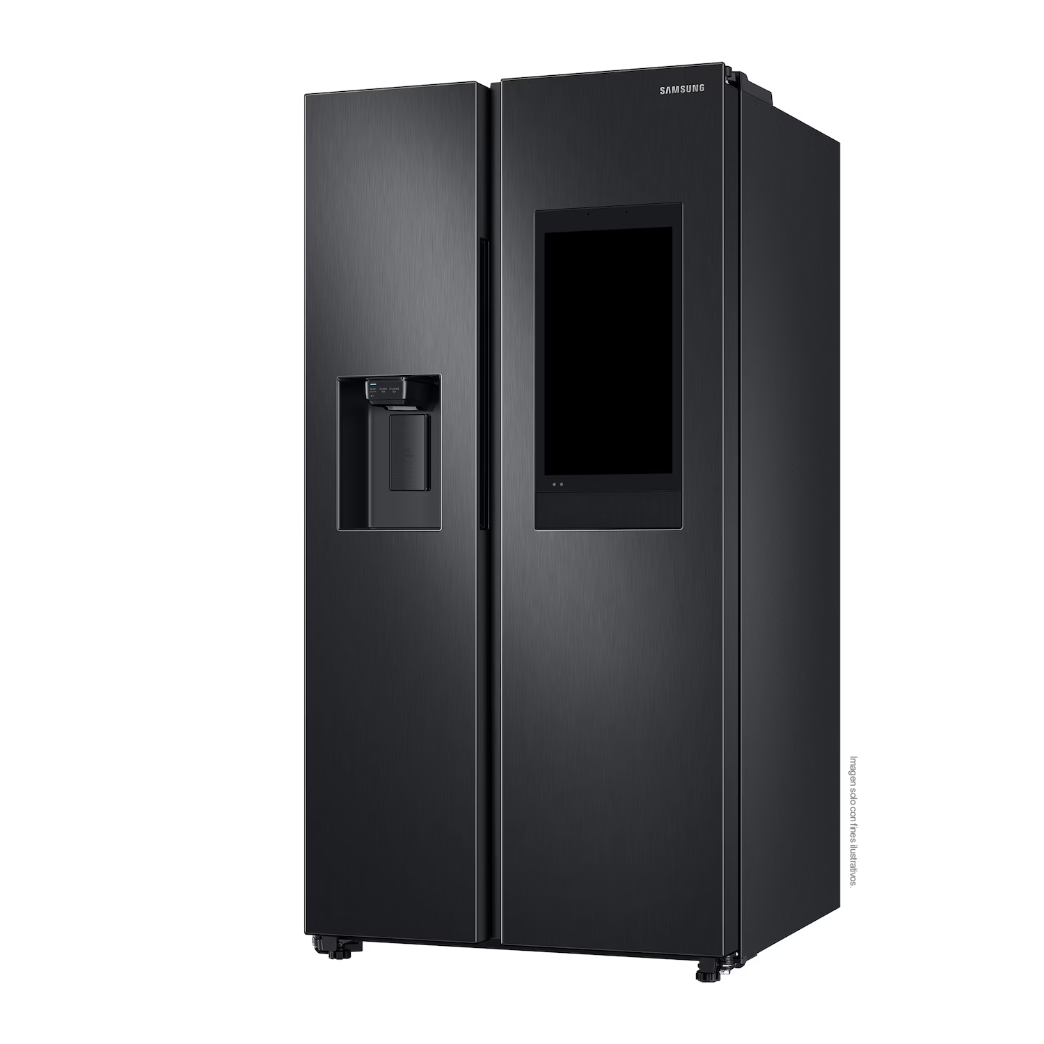 Refrigeradora 27pc, Side by Side  RS27T5561B1/AP, Samsung,  silver  family hub fam