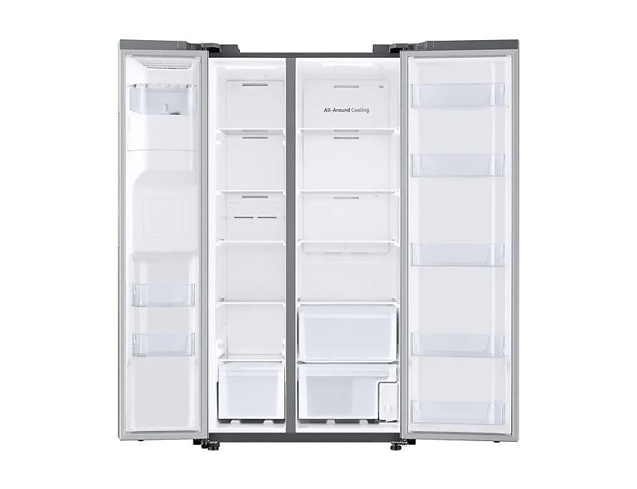 Refrigeradora Samsung 28 pies cúbicos side by side modelo RS27T5200S9/AP