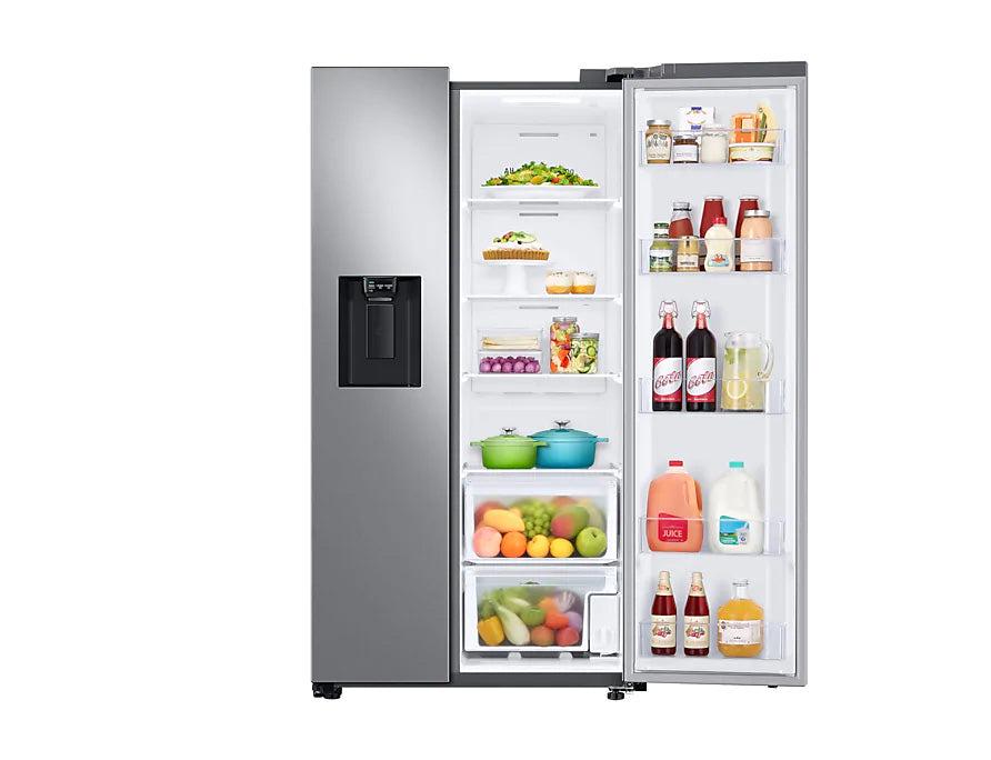 Refrigeradora Samsung 28 pies cúbicos side by side modelo RS27T5200S9/AP