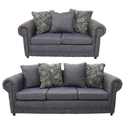 Juego de sala, sofá + loveseat modelo ebony