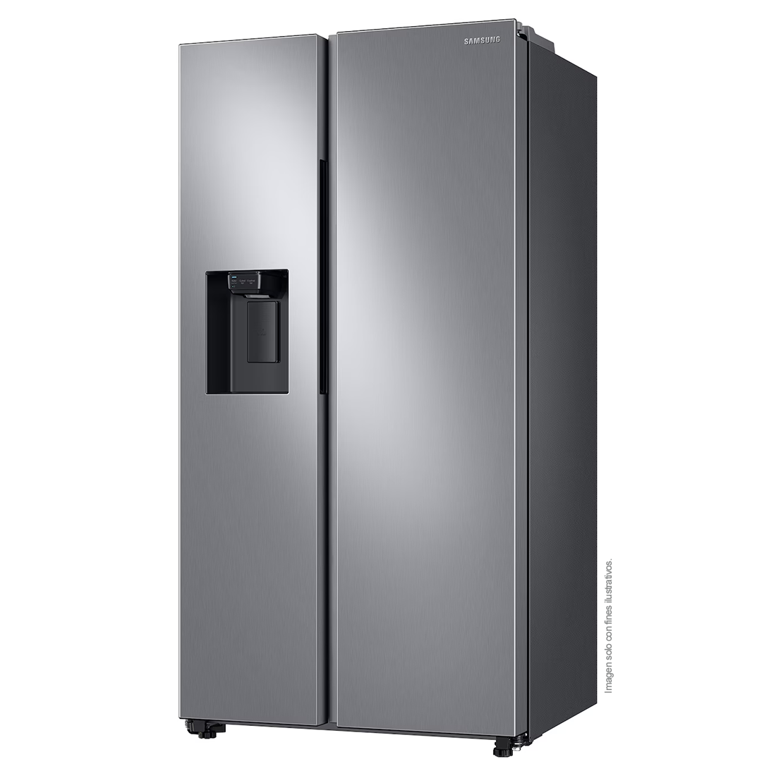 Refrigeradora 22pc RS22T5200S9/AP SIDE BY SIDE, Samsung, silver  all around cooling inverter dispensador de agua