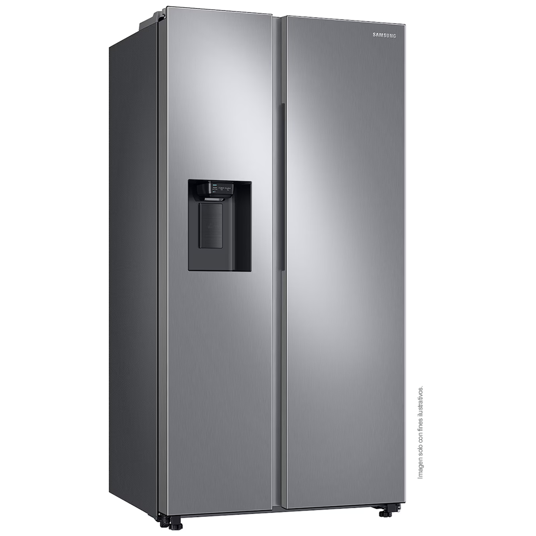 Refrigeradora 22pc RS22T5200S9/AP SIDE BY SIDE, Samsung, silver  all around cooling inverter dispensador de agua