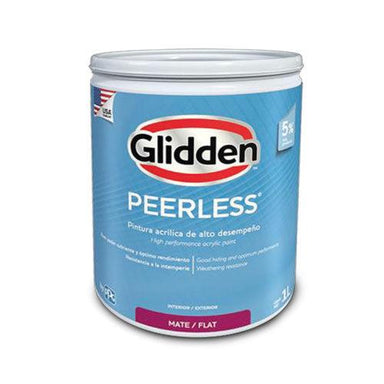 Glidden Pintura Base Peerless Acrilica Mate Intermedia Galon