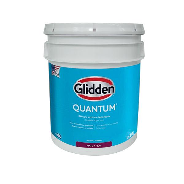 Glidden Pintura Linea Quantum Acrilica Blanco 5 Galones