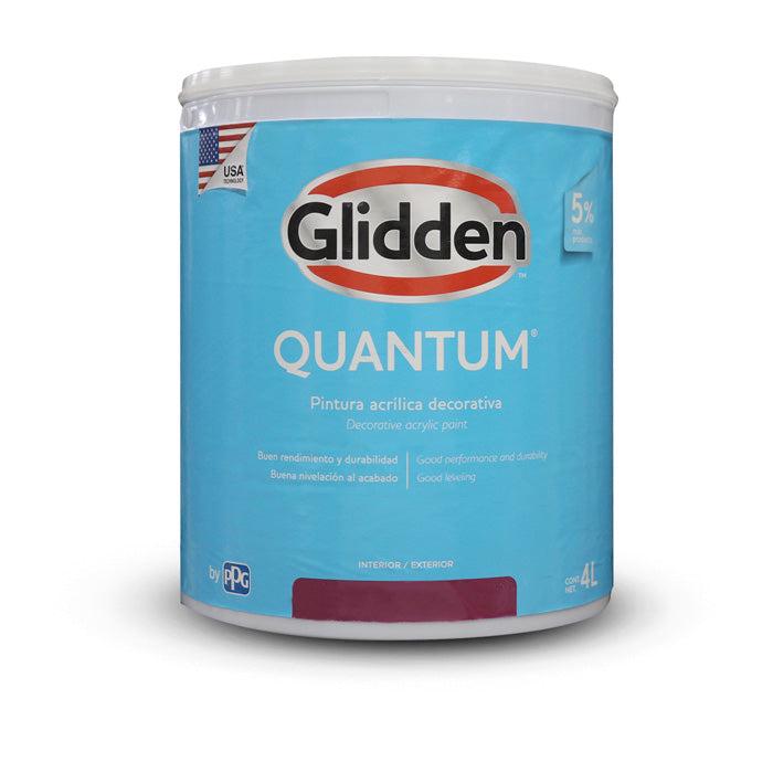 Glidden Pintura Linea Quantum Acrilica Blanco Galon