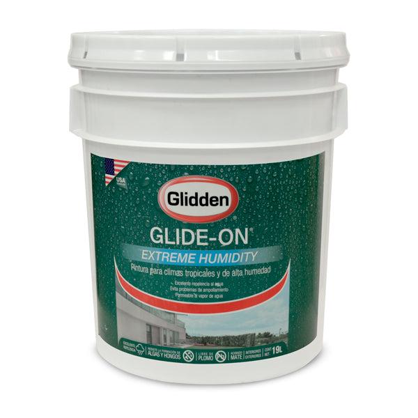 Glidden Pintura Base Glide-On Extreme Humidity Blanco 5 Galones