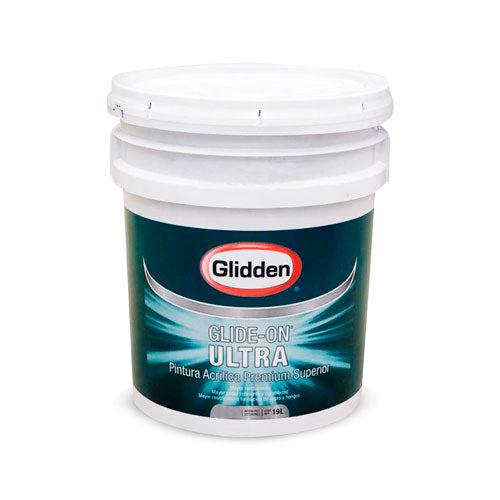 GLIDDEN PINTURA BASE GLIDE-ON ULTRA MATE BLANCO 5 GALONES