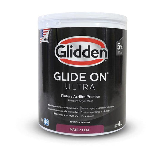 GLIDDEN PINTURA BASE GLIDE-ON ULTRA MATE ACCENT GALON