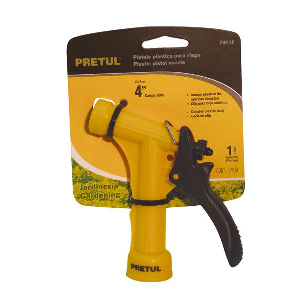 PRETUL PISTOLA PLASTICA PARA MANGUEA 4