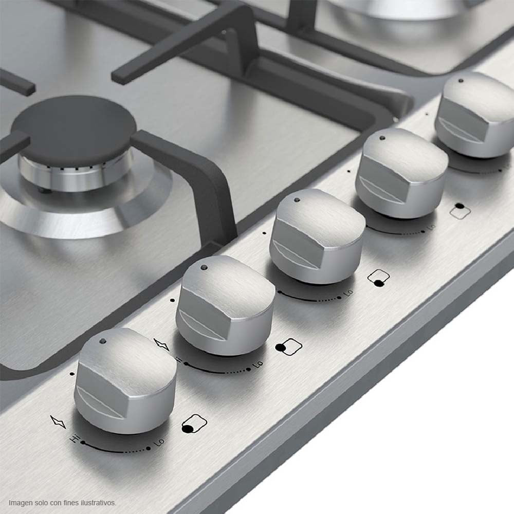 Estufa a gas 30" WP3040S Whirlpool de acero inoxidable