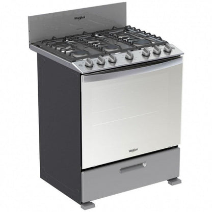 Estufa de 30" a Gas LWFR3400D WHIRLPOOL acero inoxidable