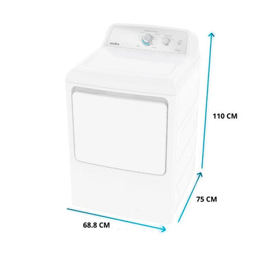 Secadora Mabe 22 kg eléctrica SME27N5MSBBP0