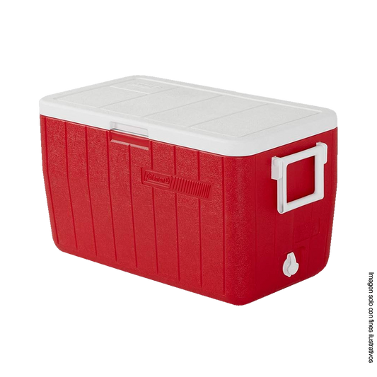 Hielera 48Qts color rojo C004 / 3000000154 Coleman